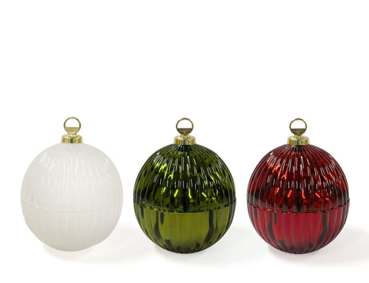 Mini Christmas Bauble Soy Candle
